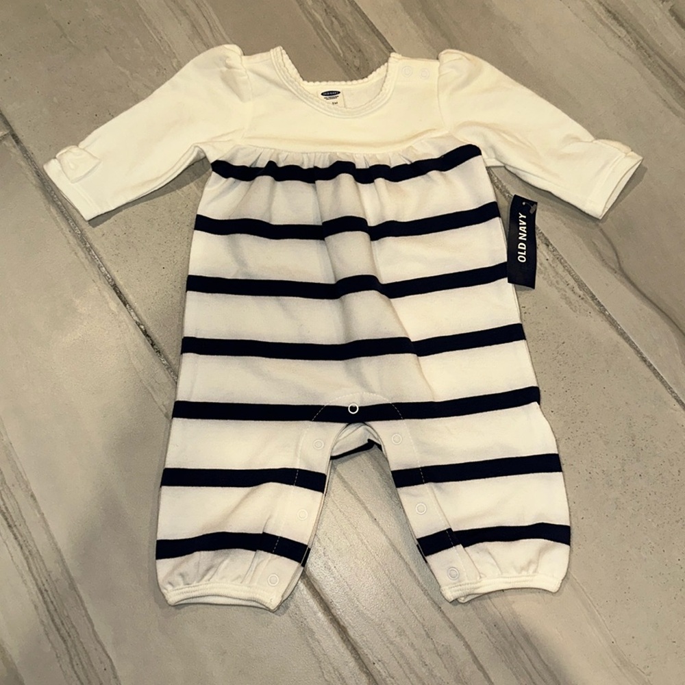 Old Navy Baby Girl Striped One Piece
